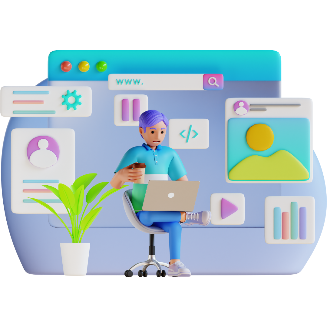 Website design agency 99 Creatives creating responsive website