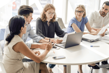 team social media participation